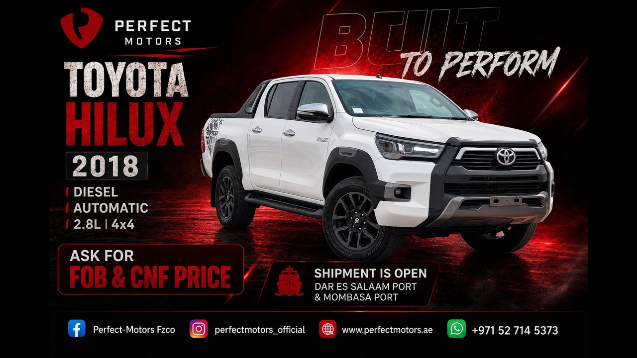 Toyota Hilux 2018 TOYOTA HILUX PICK UP SR5 ROCCO 2.8L DIESEL AUTOMATIC(PM22169) video
