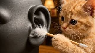 ASMR 初心者猫の耳かきテスト!