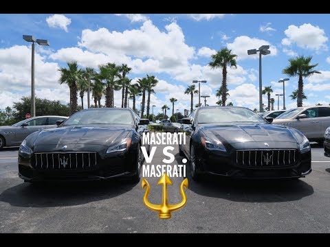 2018 Maserati Quattroporte S vs Quattroporte GTS