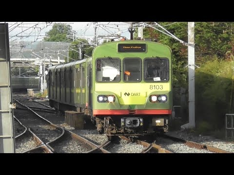 Irish Rail 8100 Class Dart Train 8103 - Howth Junction Station, Dublin