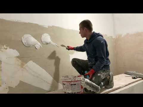 Фото В этом видео шпаклевка армировка стен как ускорить свою работу 