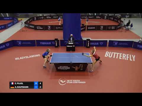 Annett Kaufmann (GER) vs Elise Pujol (FRA) | U15 QF | 2021 WTT Youth Star Contender Wladyslawowo