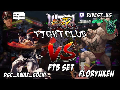 USF4 Fight Club Exhibition Series - DSC_xwax_Solid VS Floryuken FT5 Set