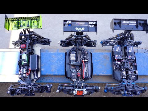 Electric 1/8 Buggy Comparison | MBX8R ECO, EB48 2.1 & RC8B4e