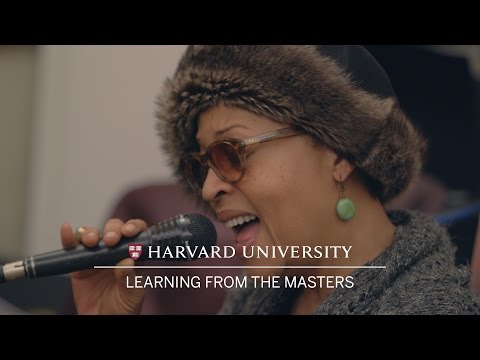 Learning from the masters: Cassandra Wilson