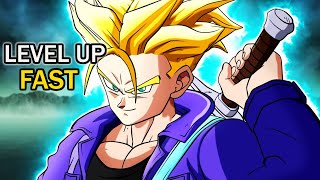 LEVEL UP FAST IN TRUNKS in Dragon Ball Z: Kakarot Trunks the Warrior of Hope with Training