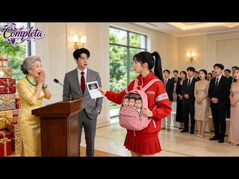 Mãe do CEO Rejeita Todos os Presentes…Até que uma Entregadora Surge com 3 Crianças Iguais ao CEO!