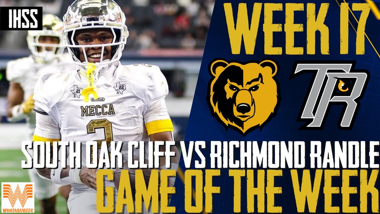 SOC Dominates Randle 35-19 for Third State Title!