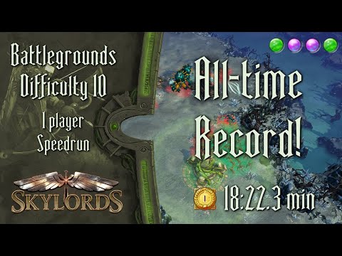 Solo Speedrun in 18:22.3 | 2 player rPvE 10 - February 2021 | Skylords Reborn (BattleForge)