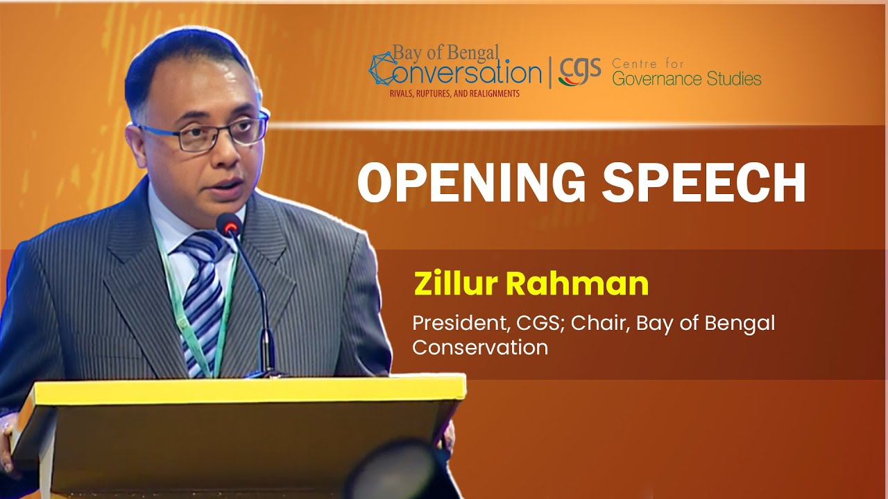 Zillur Rahman | Chair, Bay of Bengal Conversation | BOBC 2025