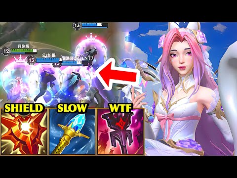 Wild Rift China Seraphine Support | SLOW × SHIELD × SKILL SPAM = OP SUPPORT?! | Build & Runes