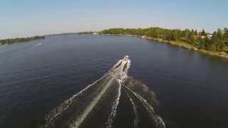 preview picture of video 'GoPro HD: DJI Phantom 2 | Wakeboarding | Sweden |'