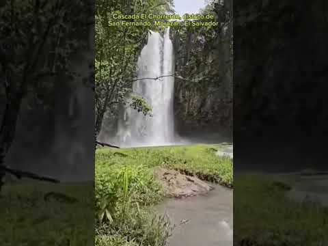 Cascada El Chorrerón, distrito de San Fernando, Morazán, El Salvador