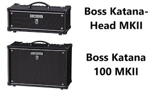 Video thumbnail for Boss Katana 100 MKII i Boss Katana Head MKII - Guitar Center by TVGuitarCenter
