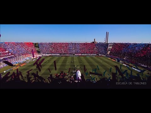 "Recibimiento Completo San Lorenzo  50.000 Globos - Escuela de Tablones" Barra: La Gloriosa Butteler • Club: San Lorenzo