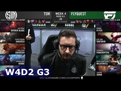 TSM vs FlyQuest | Week 4 Day 2 S10 LCS Spring 2020 | TSM vs FLY W4D2