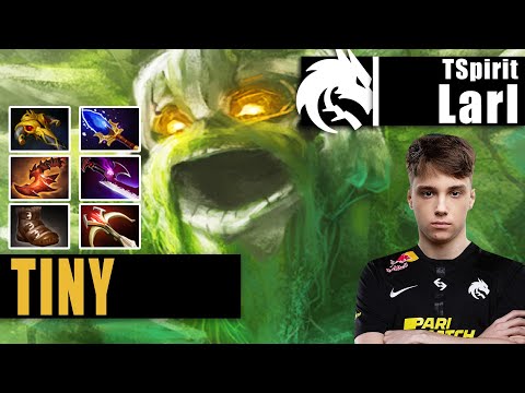Tiny Mid | TSpirit.Larl | THIS HERO IS BROKEN FOR MID LANE IN 7.32D 😎 | 7.32d Gameplay Highlight