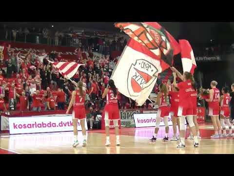 DVTK vs Elitzur Ramla 22/23 - Ünneplés a meccs után