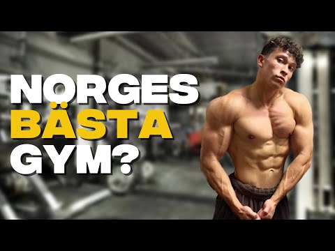 Tränar på Norges BÄSTA body-building gym (Roadtrip) 