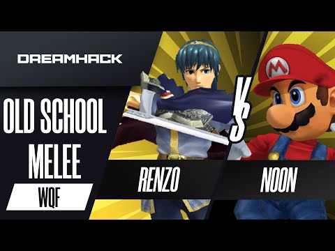 Renzo vs noon - Old School Melee Winners Quarters - DreamHack Rotterdam