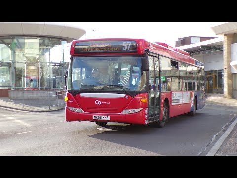 GNE*Nice Scania*Route:57|Heworth-Wardley|NK56 KHR-5246|Scania OmniCity.