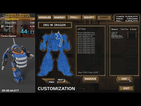 5:14 (MC Any%) - MechWarrior 2: Mercenaries