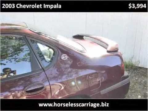 2003 Chevrolet Impala (CC-895221) for sale in Milford, New Hampshire