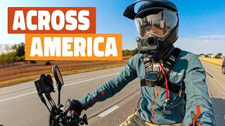 Over 700 km in one day on a Kawasaki KLX300 🇺🇸 | Ep 61