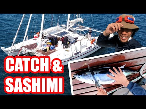 Catch and Sashimi sa Yacht!