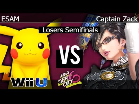 LTC 6 - PG | ESAM (Pikachu) vs Captain Zack (Bayonetta) Losers Semifinals - Smash 4