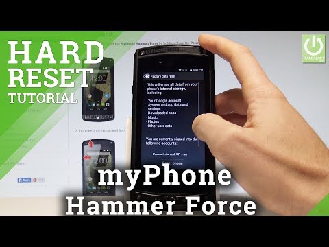 myPhone Hammer Force HARD RESET / Wipe Data / Factory Reset