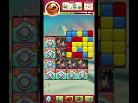 Toon Blast Level 2387 - NO BOOSTERS