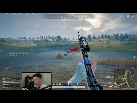 TGLTN carries his viewers to a win in PUBG