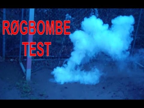 Røgbombe test!!