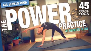Power Yoga Practice | Full-Body Strength & Endurance (45 min) - Five Parks Yoga