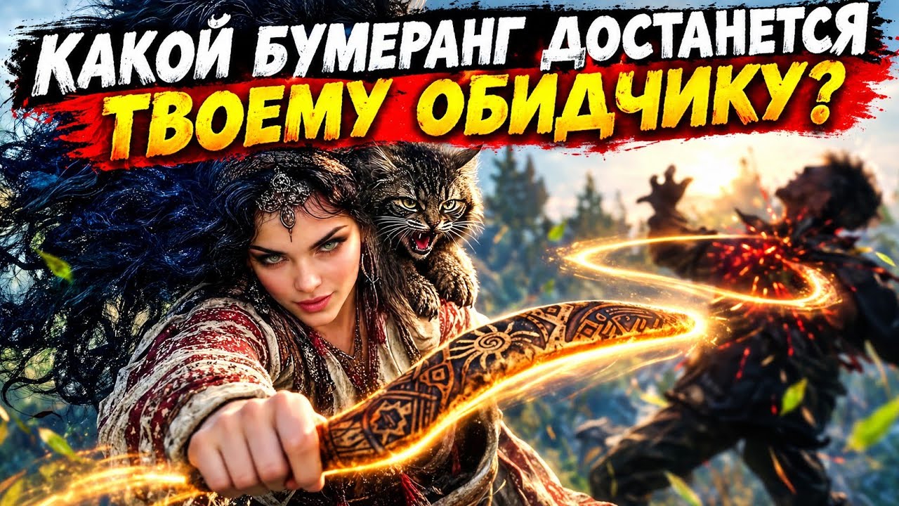 ШОК!!! КАКОЙ БУМЕРАНГ ДОСТАНЕТСЯ ТВОЕМУ ОБИДЧИКУ?#гадание #таро #эзотерика #taro