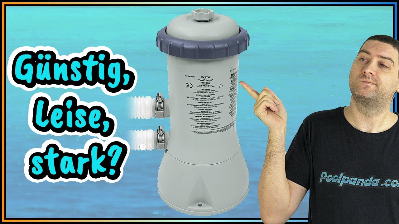 Intex Kartuschenfilterpumpe 3785 l/h - Eco 638G - Praxiseinsatz, Test und Anleitung