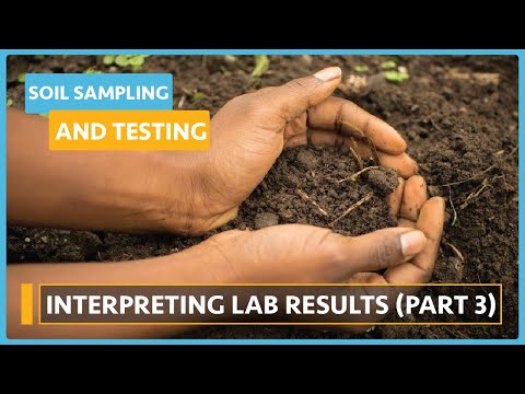 Soil Health and Testing Lesson 6 Soil Sampling Testing
