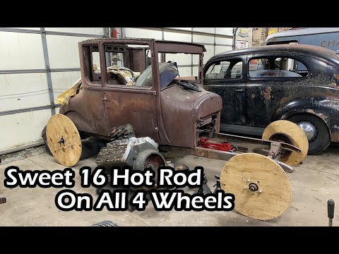 Sweet 16 Hot Rod - Front Axle Install - Ep. 13