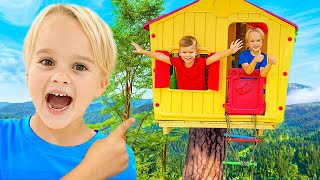 Download lagu Vlad and Niki - Tree House with zipline Adventures mp3