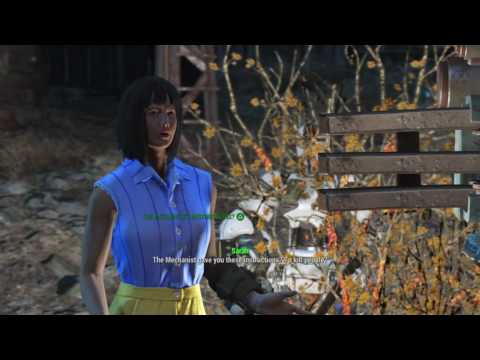 Fallout 4 Automatron DLC (PS4) - Jezebel "Helping" People