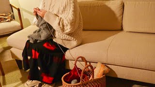 クリスマス前の数日間｜リースとツリー、カビない味噌を開けてポトフを作る、LAの朝焼け
