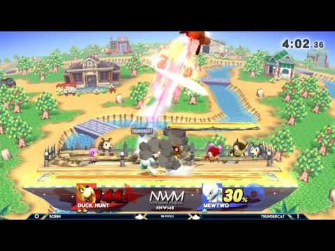 NWM 8 -  Borin(DuckHunt) Vs  Thundercat(Mewtwo)