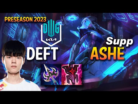 DK Deft ASHE vs LUX Support - KR Ranked