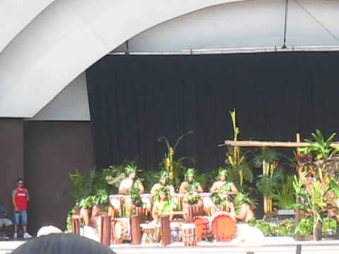 HereTama Nui Drumming Pt. 1- Heiva I Honolulu 2012