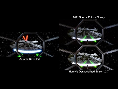 REVISITED TIE Fighter Attack | A New Hope (1977) [Revisited, Blu-ray, DeEd]