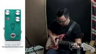 Video thumbnail for PedalMonsters Bright Lights OD Demo 2 by Pedal Monsters