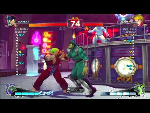 SSF4 Rank Match  AOI MOMO (DI)  vs  step1091x (KE)