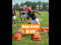 Illinois Football Chase Brown RB Drill