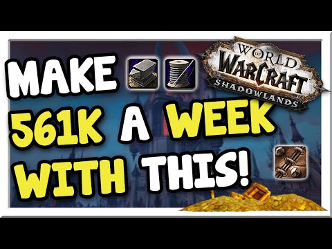 Make 250-500k a Week Selling Novice Gear! | Shadowlands | WoW Gold Making Guide